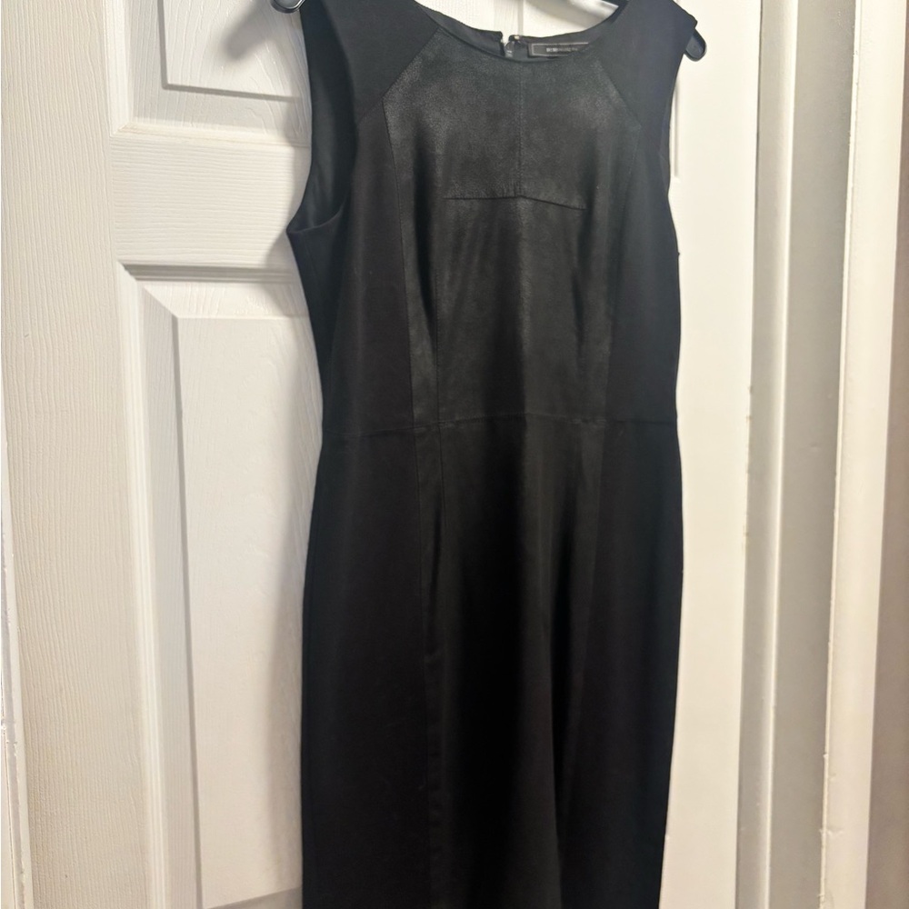 BCBGMaxAzria Black Midi Dress